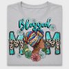 Blessed Mom Afro Woman DTF Transfer