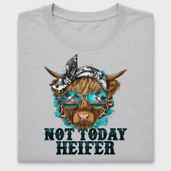 Cool Highland Cow DTF Transfer
