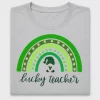 Lucky Teacher Rainbow DTF Transfer