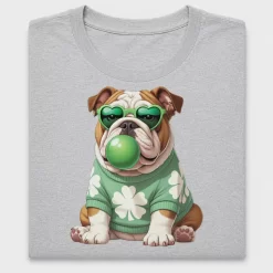 St Patricks Day Bulldog DTF Transfer