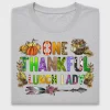 Lunch Lady Thankful Fall DTF Transfer