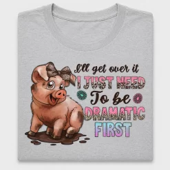 Dramatic Pig DTF Transfer