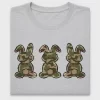 Camo Bunny Trio DTF Transfer