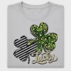 Lucky Leopard Clover DTF Transfer
