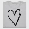 Hand Drawn Heart DTF Transfer