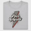 Race Girlfriend Retro Lightning DTF Transfer