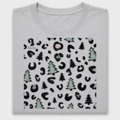 Leopard Christmas Tree DTF Transfer