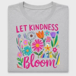 Let Kindness Bloom Floral DTF Transfer