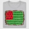 Retro Watermelon Flag DTF Transfer