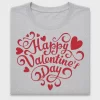 Happy Valentine's Day Heart DTF Transfer