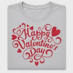 Happy Valentine's Day Heart DTF Transfer