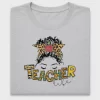 Teacher Life Leopard Bun DTF Transfer