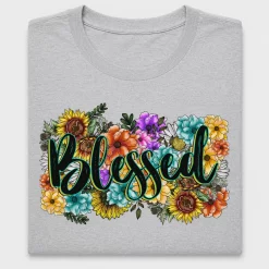 Blessed Floral Sunflower DTF Transfer