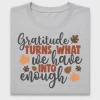 Gratitude Fall Leaves DTF Transfer