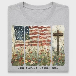One Nation Under God DTF Transfer