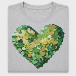 St. Patrick's Day Heart DTF Transfer
