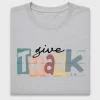 Give Thanks Thanksgiving DTF Transfer