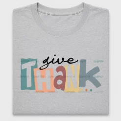 Give Thanks Thanksgiving DTF Transfer