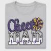 Cheer Dad Camo DTF Transfer