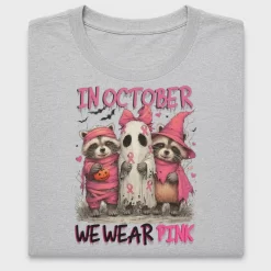 In October We Wear Pink DTF Transfer