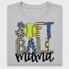 Softball Ball Mama DTF Transfer