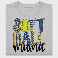 Softball Ball Mama DTF Transfer
