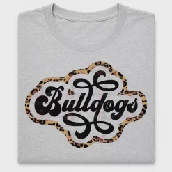 Retro Leopard Bulldogs DTF Transfer