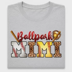 Ballpark Mimi Baseball DTF Transfer