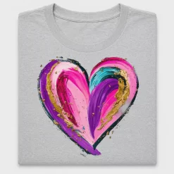Watercolor Heart DTF Transfer