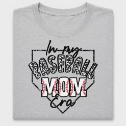 Baseball Mom Leopard DTF Transfer