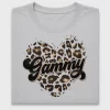 Retro Gammy Leopard Heart DTF Transfer