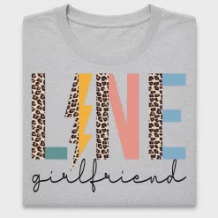 Lineman Girlfriend Leopard DTF Transfer