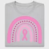 Pink Ribbon Rainbow DTF Transfer