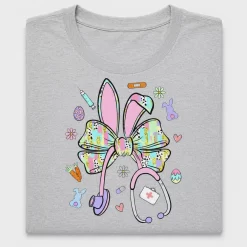 Easter Nurse Bunny DTF Transfer