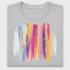 Rainbow Glitter Brushstroke DTF Transfer