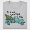 Vintage Christmas Truck DTF Transfer