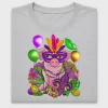 Mardi Gras Pig DTF Transfer
