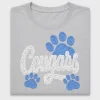 Cougars Paw Print DTF Transfer