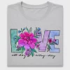 Love Floral Watercolor DTF Transfer
