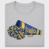 Knights Cheerleader Megaphone DTF Transfer