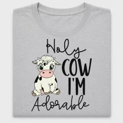 Silly Cow I'm Adorable DTF Transfer