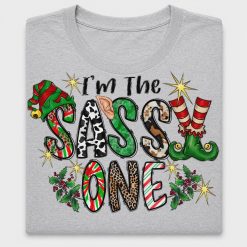 Sassy Elf Christmas DTF Transfer