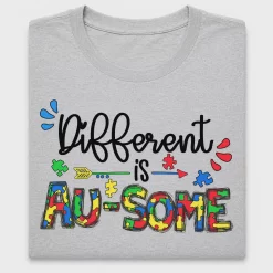 Autism Awareness Different is Au-Some DTF Transfer