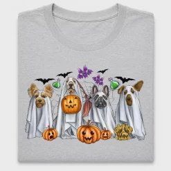 Halloween Ghost Dog DTF Transfer