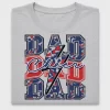 Cheer Dad Lightning Bolt DTF Transfer