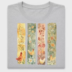 Boho Chicken Floral DTF Transfer