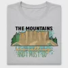 Mountains Are Calling DTF Transfer Design