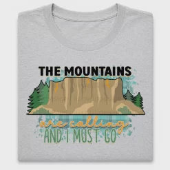 Mountains Are Calling DTF Transfer Design