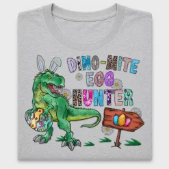 Easter Dinosaur Egg Hunt DTF Transfer