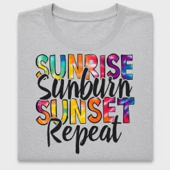 Sunrise Sunburn Sunset DTF Transfer